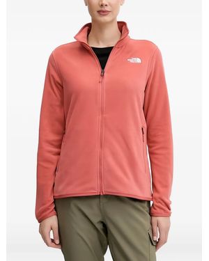 The North Face Sweat À Fermeture Zippée - Red