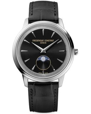 Frederique Constant Classics Moneta Moonphase 37Mm - Black