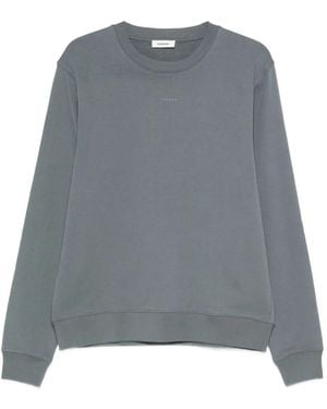 Sandro Sudadera Con Cuello Redondo - Gris