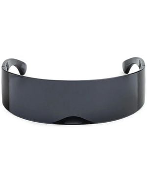 MM6 by Maison Margiela Lunettes De Soleil Ifz À Monture Oversize - Blue