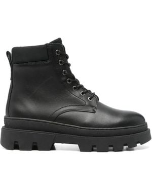 Marc O' Polo Isak Leather Boots - Black
