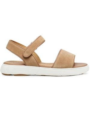 Geox Nebula 2.0 C S Touch-Strap Sandals - Natural