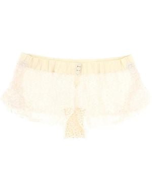 La Perla Laced Briefs - Natural