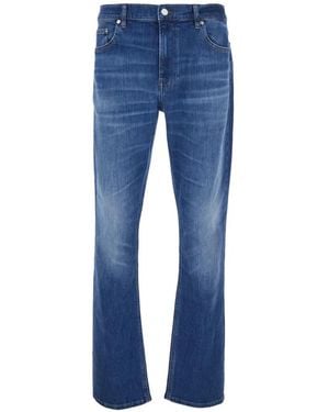 FRAME Modern Straight-Leg Jeans - Blue