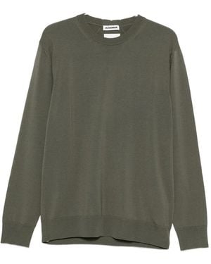 Jil Sander Trui Van Merinowol - Groen