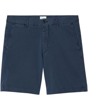 Closed Bermudas con parche del logo - Azul