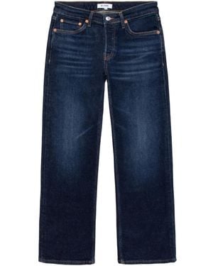 RE/DONE Cropped Jeans - Blue