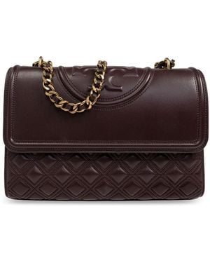 Tory Burch Fleming ショルダーバッグ - ブラウン