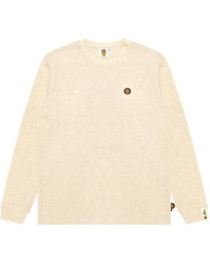 *BABY MILO® STORE BY *A BATHING APE® Logo-Patch T-Shirt - Natural