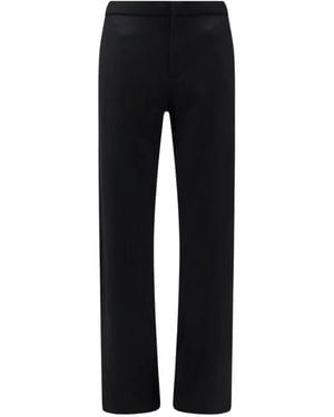 Vince Straight-Leg Trousers - Black