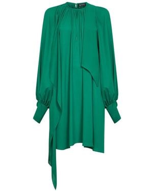 Gianluca Capannolo Draped Mini Dress - Green