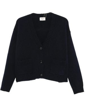 Weekend by Maxmara Filmato Ribbed-Knit Cardigan - Black