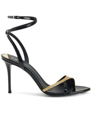 Giuseppe Zanotti Bellha 90mm サンダル - ブラック