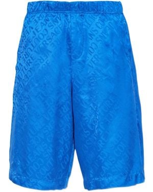 Versace Jeans Couture Logo Shorts - Blue