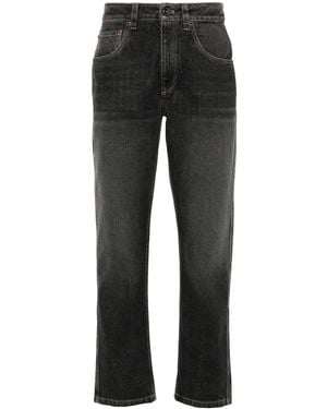 Brunello Cucinelli Jeans delgados - Negro