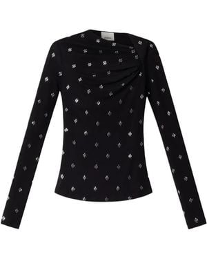 Isabel Marant Myza Top - Negro
