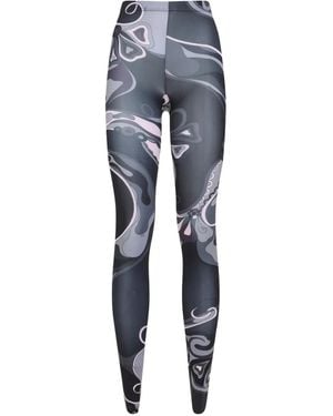PUCCI Printed Tights - Blue