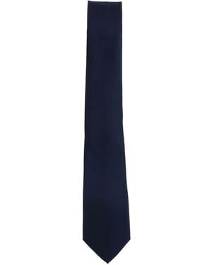 Scotch & Soda Logo-Patch Tie - Blue