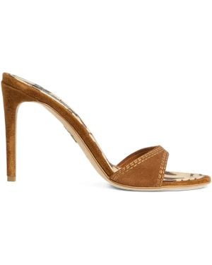 DSquared² Strappy Twin Mule Sandals - Brown
