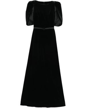 Cristallini Lilith Belt Dress - Black