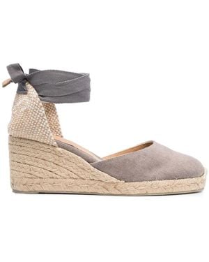 Castañer Espadrilles Mit Absatz 70Mm - Natur
