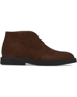 Aquatalia Golliard Desert Boots - Brown