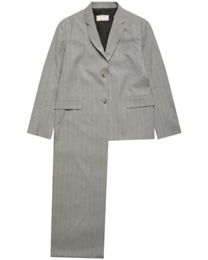 Litkovskaya Pinstripe Blazer - Grey