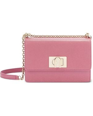 Furla Mini Sac À Bandoulière À Bride En Chaine - Rose