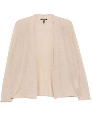 Eileen Fisher ハイカラー ブラウス - ナチュラル