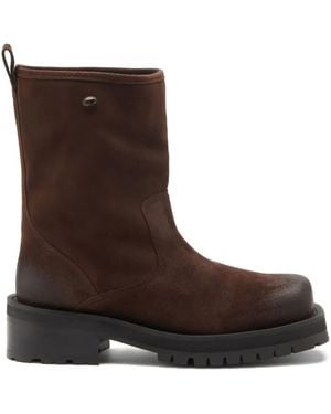 DIESEL D-Texan Stiefel aus Wildleder - Braun