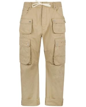 DSquared² Drawstring Pants - Natural
