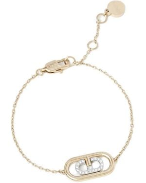 Furla Ooh Armband Mit Kristallen - Weiß