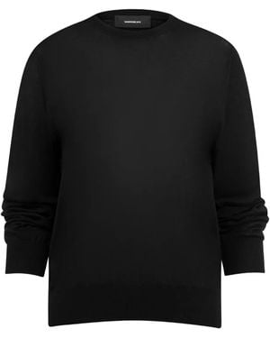 Wardrobe NYC Fine-Knit Jumper - Black