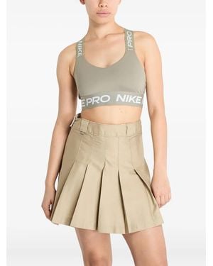 Nike Crossover Strap Sports Bra - Natural