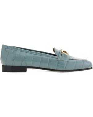 Ferragamo Mokassins Mit Gancini-Detail - Blau