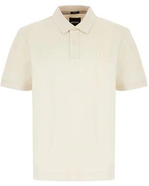 HUGO Polo Con Logo - Bianco