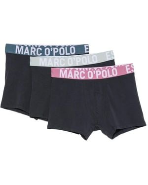 Marc O' Polo Logo-Waistband Boxers (Set Of Three) - Blue