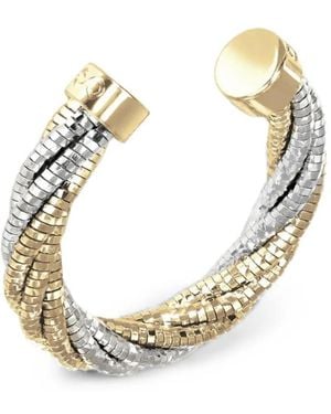 Desmo Anillo Spring Twist Con Múltiples Vueltas - Metálico