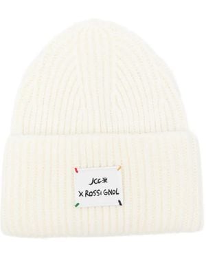 Rossignol Stellar Ribbed-Knit Beanie - White