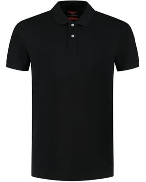 Parajumpers Logo-Patch Polo Shirt - Black