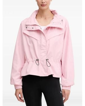 P.E Nation Drawstring Hooded Jacket - Pink