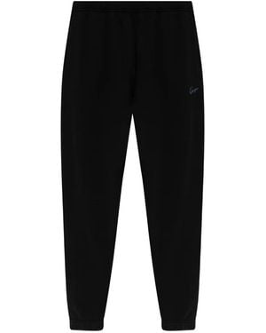 KENZO Pantalones De Chándal Con Logo Bordado - Negro