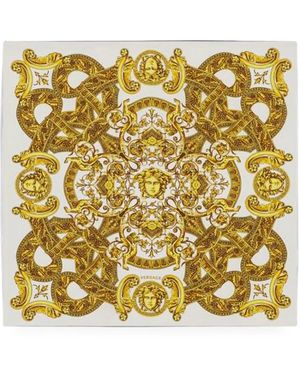 Versace Barocco Medusa Scarf - Metallic