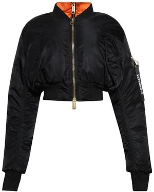 Vetements Bomber Double Zip - Nero