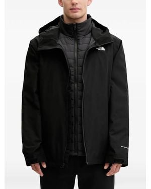 The North Face Jack Met Capuchon En Rits - Zwart