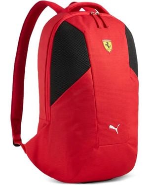 PUMA X Scuderia Ferrari Zip-Fastening Backpack - Red