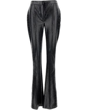 Elisabetta Franchi Trousers Blacks And Greys