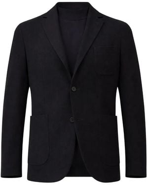 Incotex Blazer À Poches Devant - Blue