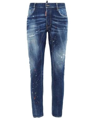 DSquared² Skinny Stretch Jeans - Blue