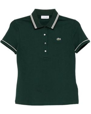 Lacoste Logo-Embroidered Polo Shirt - Green